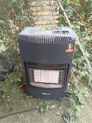 Chimenea de gas CHIMCOLON negra