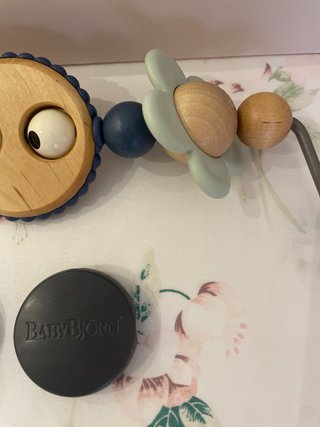 Juguete para Hamaca BabyBjörn Googly Eyes Pastels