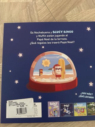 Bluey, un cuento : Nochebuena con el Papa Noel ...
