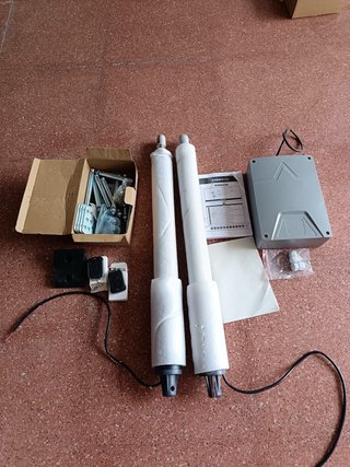 Motor Puertas Abatibles Kit Completo a estrenar