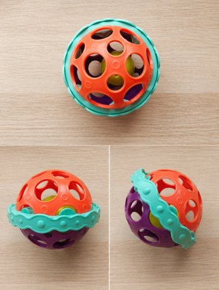 Lote sonajeros y pelota sensorial bebé NUEVOS