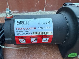 Cabrestante Eléctrico 12V Nuevo