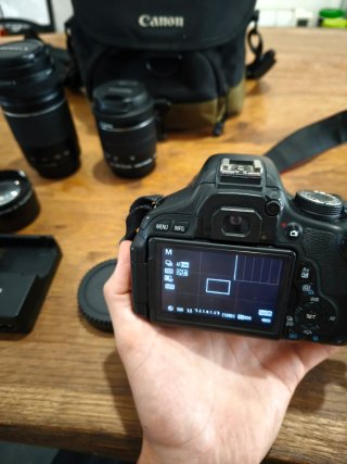 Canon EOS 600D Cámara