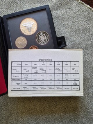 Monete Canada Collezione 1982