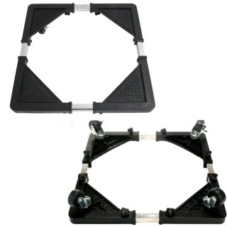 Base Regolabile con Ruote per Lavatrice 53x53 a 75