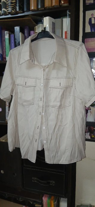 Camisa Beige Talla XXL