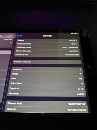 iPad 7ª Gen + Funda Nuevo