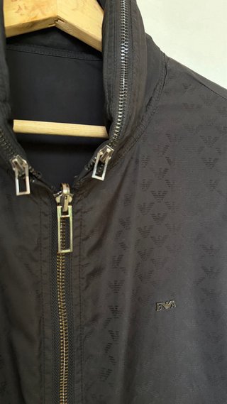 Chaqueta Emporio Armani Reversible Negra