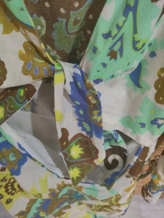 Vestido Zara estampado