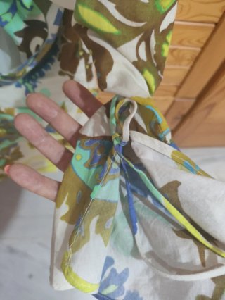 Vestido Zara estampado