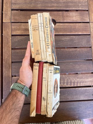 Lote 8 libri antichi