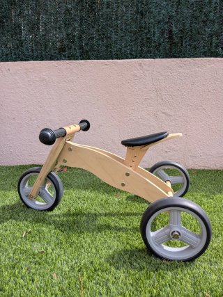 Triciclo de madera evolutivo Pinolino Charlie