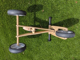 Triciclo de madera evolutivo Pinolino Charlie