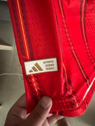 Camiseta España 2ª Estrella Talla XL pequeña