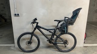 SILLA PORTABEBÉS PARA BICI: HAMAX CHILL reclinable