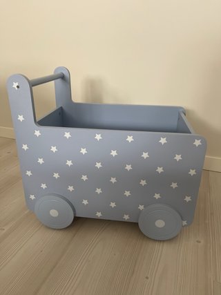 Cajón de Juguetes con Ruedas Estrellas
