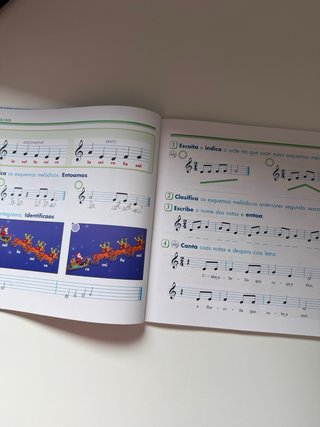 Libro de música: Melodía 3. 3º Primaria