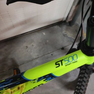 Bicicleta Rockrider ST500, Rueda 20", revisada