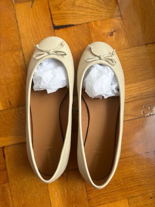 Bailarinas Geox Beige con Lazo