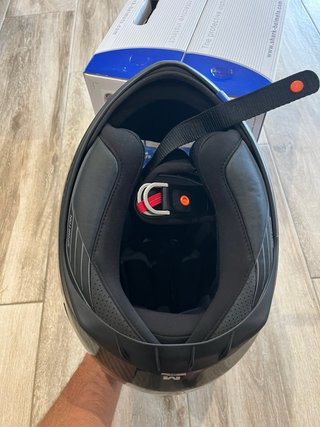 Casco Shark Spartan Carbon Talla S y MNegro
