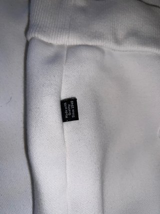 Sudadera Puma Blanca Logo Dorado