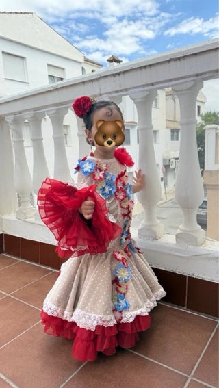Vestido Gitana Niña 3 Años Modista