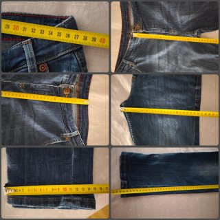 Pantalón Vaquero Yessica Mujer Azul