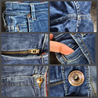 Pantalón Vaquero Yessica Mujer Azul