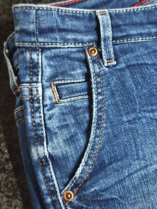 Pantalón Vaquero Yessica Mujer Azul