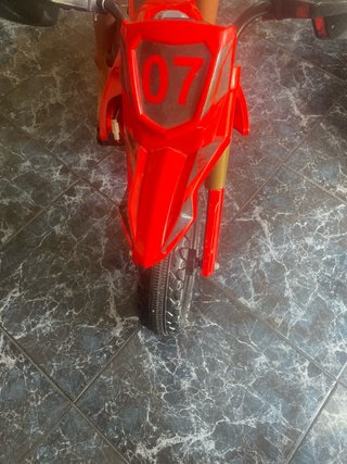 Moto Eléctrica Infantil Roja