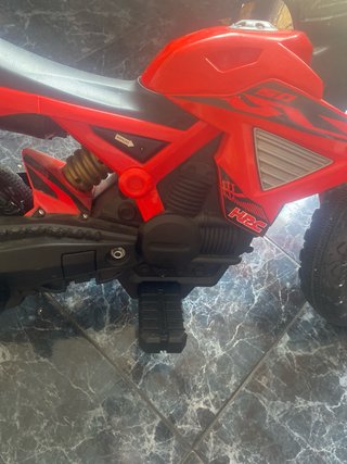 Moto Eléctrica Infantil Roja