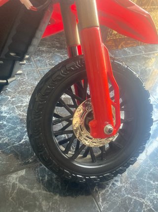 Moto Eléctrica Infantil Roja