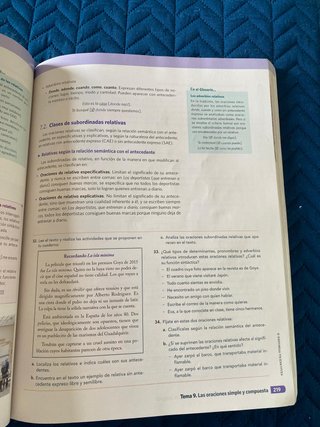 Lengua castellana y literatura 1 Bachillerato