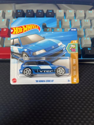 Hot Wheels '90 Honda Civic EF HW '70s vs '90s