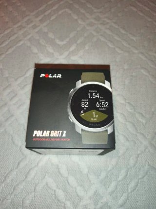 Polar Grit X Verde y Plata