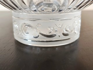 Taça Decorativa Cristal Vintage