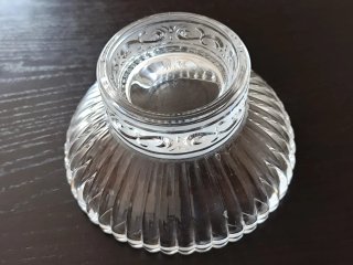Taça Decorativa Cristal Vintage