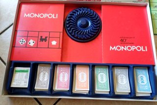 Monopoli 40 ° Anniversario gioco vintage EG