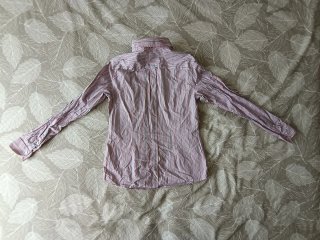 Camicia Gant donna righe rosa e grigie