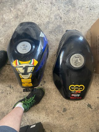Depósito Gasolina Honda NS1 Negro/Azul