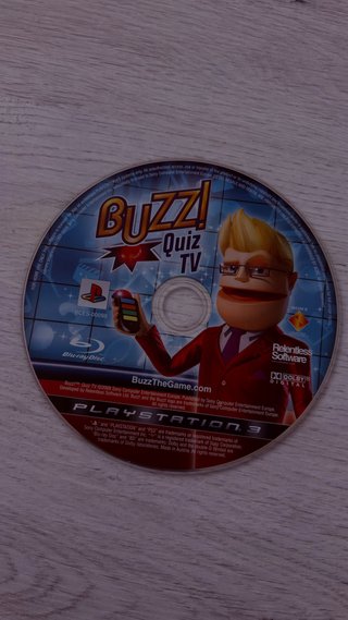 Buzz! Quiz TV PS3 Blu-ray