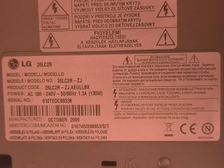 Televisor LG 26 LCD con TDT