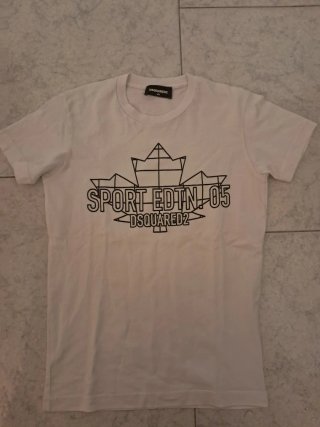 T-shirt Dsquared2 bambino cotone veste 10 anni