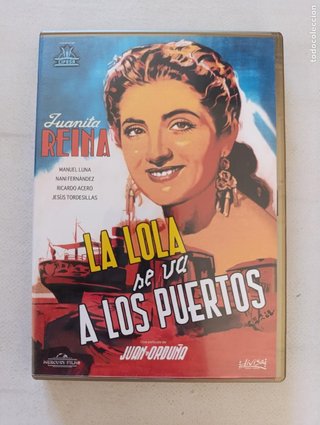 DVD LA LOLA SE VA A LOS PUERTOS - JUANITA REINA