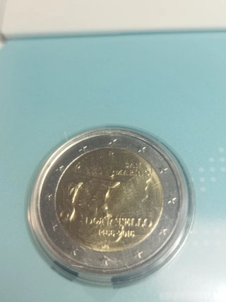 San Marino 2€ Donatello 550 Aniversario