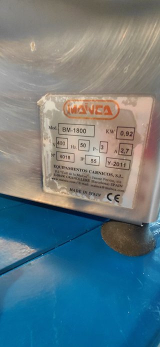Sierra de cinta profesional Mainca BM-1800