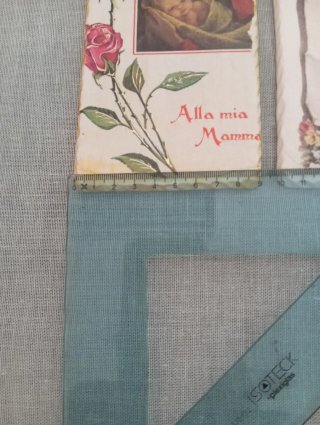 Madonna con Bambino, Quadretto Decoupage