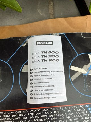 Portabicicletas portón coche Decathlon