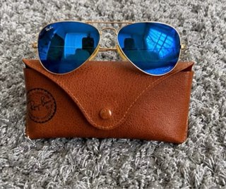 Gafas Ray-Ban  Aviator Azul Dorado  ORIGINALES