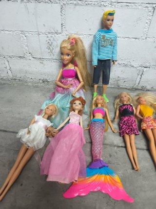 Casa di Barbie, accessori e bambole